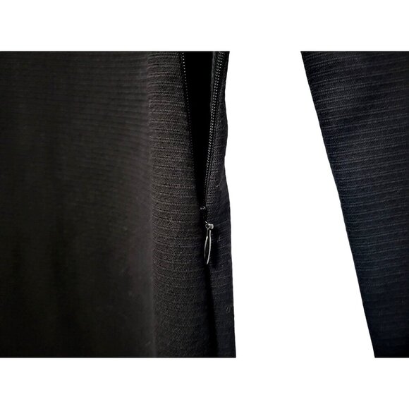 STELLA MCCARTNEY Black Ribbed Knit Bodycon Dress - Picture 9 of 17